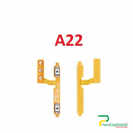 Dây Cáp Âm Lượng Samsung Galaxy A22 4G SM-A225 Âm Lượng Power & Volume Button Flex Cable